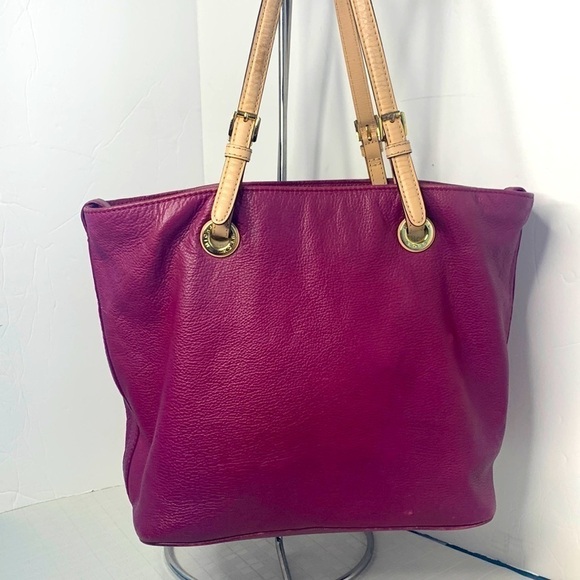 Michael Michael Kors jet set tote in Raspberry - Picture 4 of 12